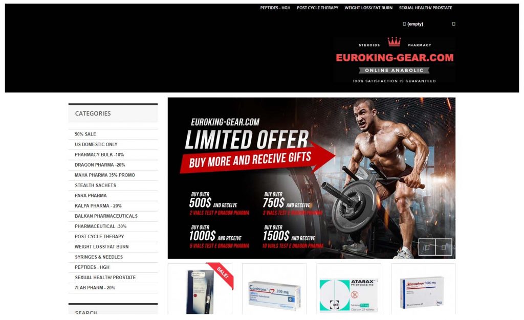 Euroking-Gear.com Reviews - Pumped Up Scam - DrugstoreReviews