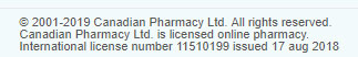 Canadian Pharmacy Ltd (fake name)