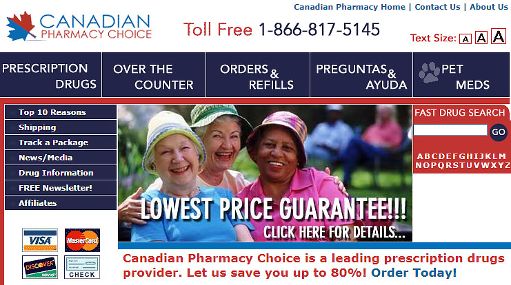 pharmacy homepage